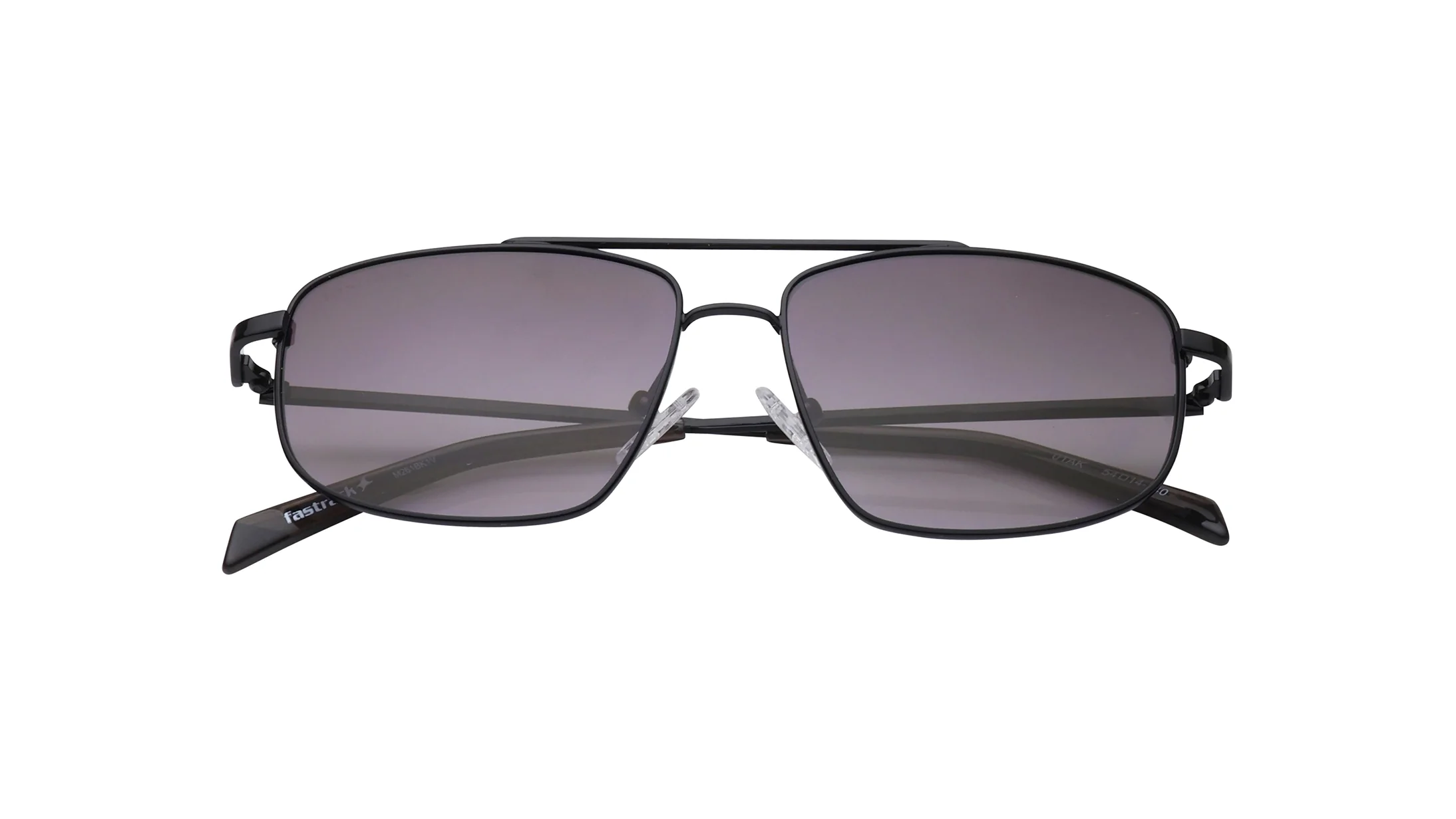 Smoke Rectangle Rimmed Sunglasses From Fastrack - Image 6