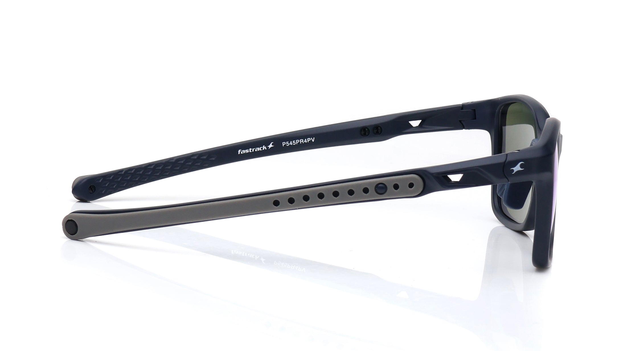 Smoke Square Rimmed Sunglasses From Fastrack - Image 3