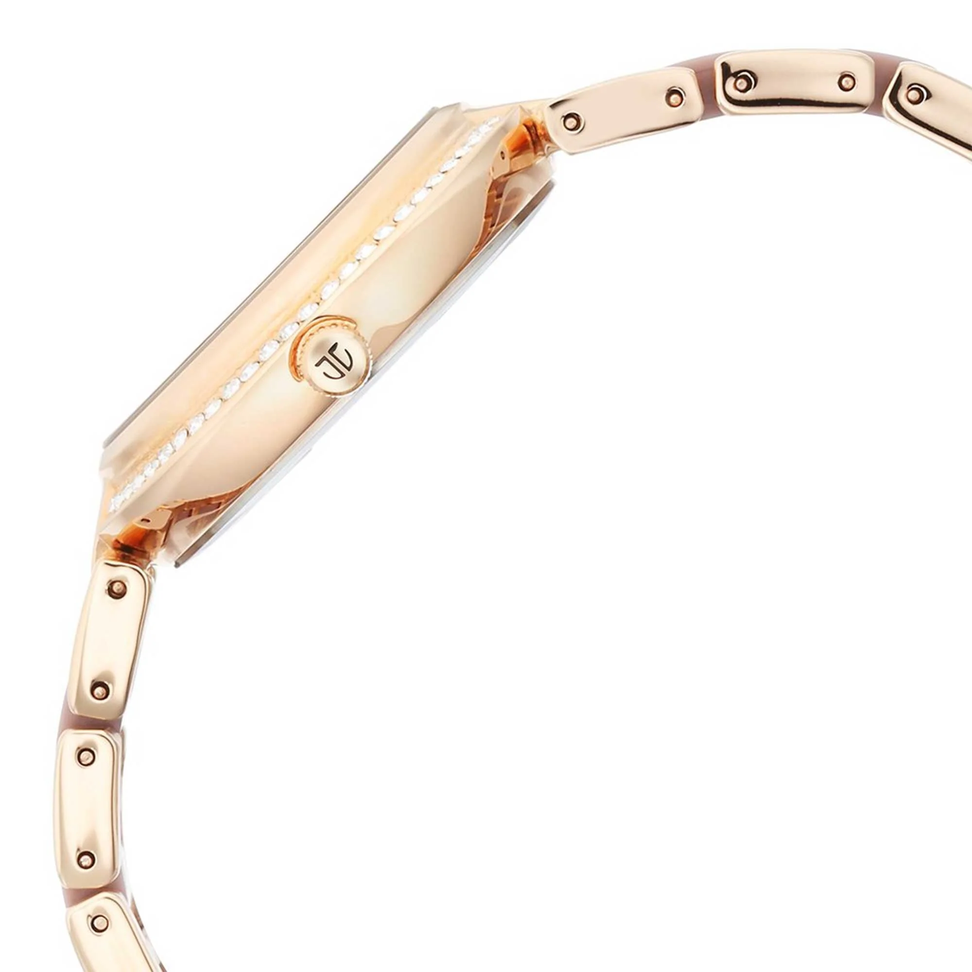 Titan Acetate Mother Of Pearl Quartz Multifunction Strap watch for Women - Image 4