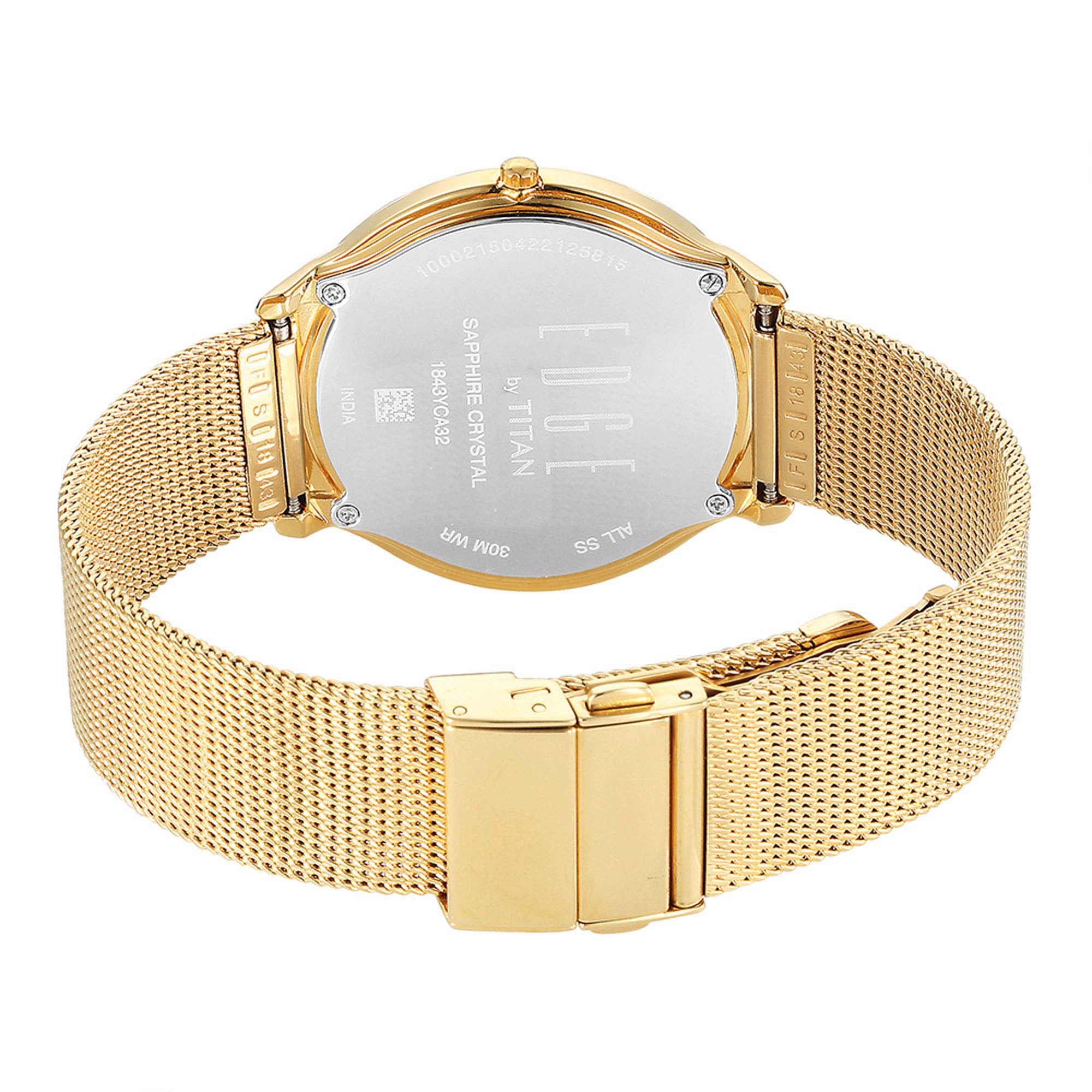 Titan Edge Slim Stainless Steel Strap White Dial Analog Watch for Men - Image 6