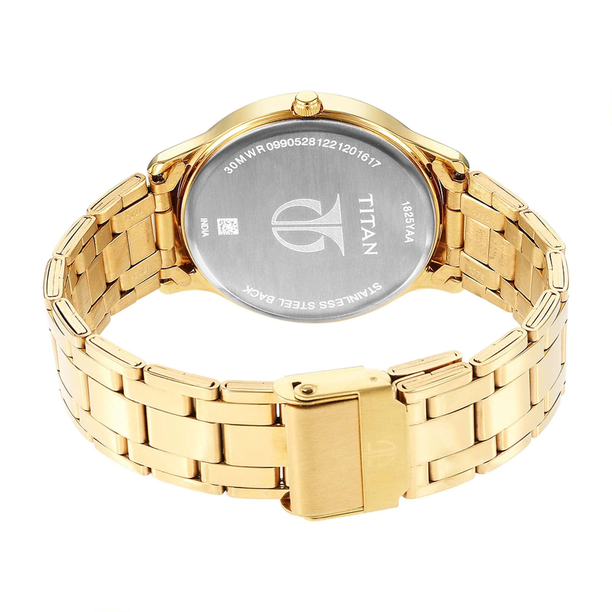 Titan Karishma Radiance Green Dial Analog Stainless Steel Strap watch for Men - Image 3