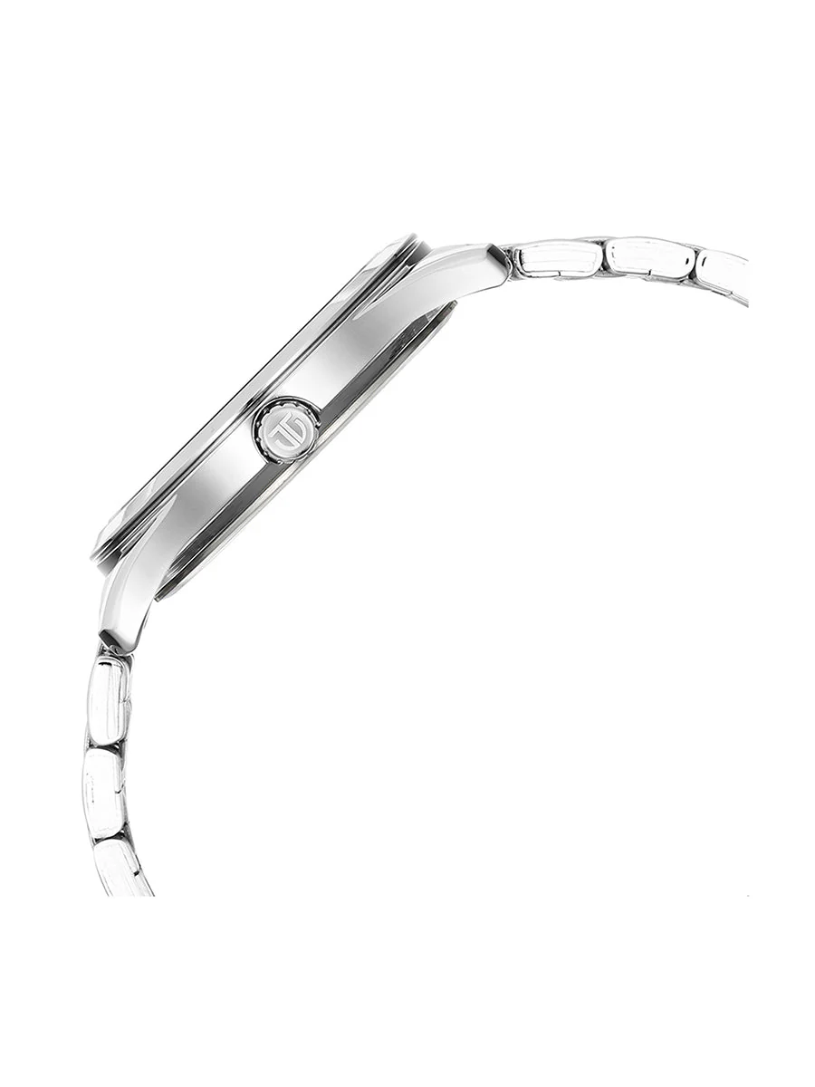 Titan Quartz Analog Anthracite Dial Stainless Steel Strap Watch for Men - Image 4