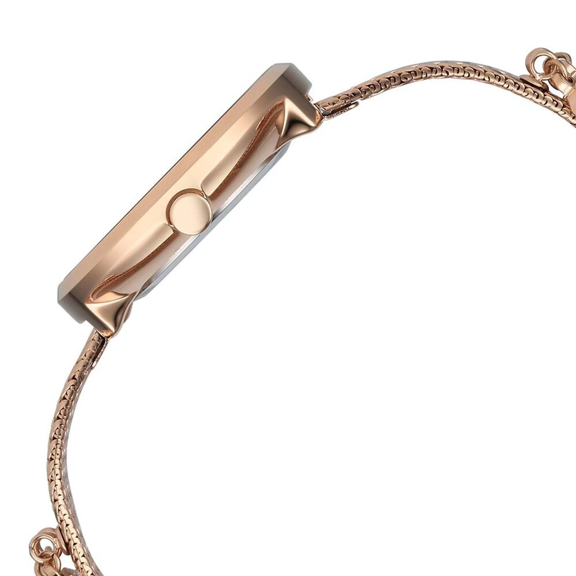 Titan Raga Memoirs Mother Of Pearl Dial With Rose Gold Metal Strap Watch For Women - Image 4