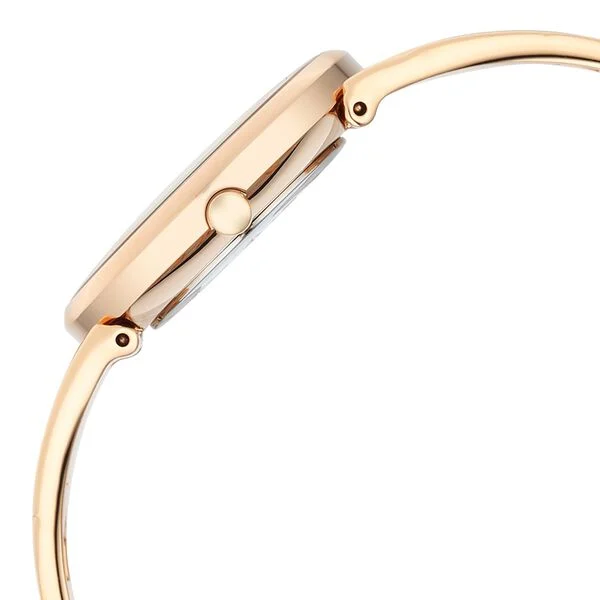 Titan Raga Mother of Pearl Dial Rose Gold Metal Strap Analog Watch for Women - Image 5